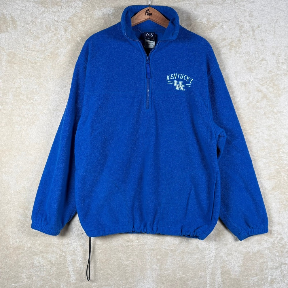 AS Sports Kentucky Wildcats‎ Fleece Pullover Sweatshirt Men's Medium Blue
